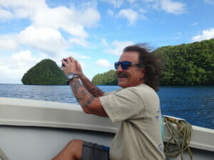 having fun with Palau dive advetures