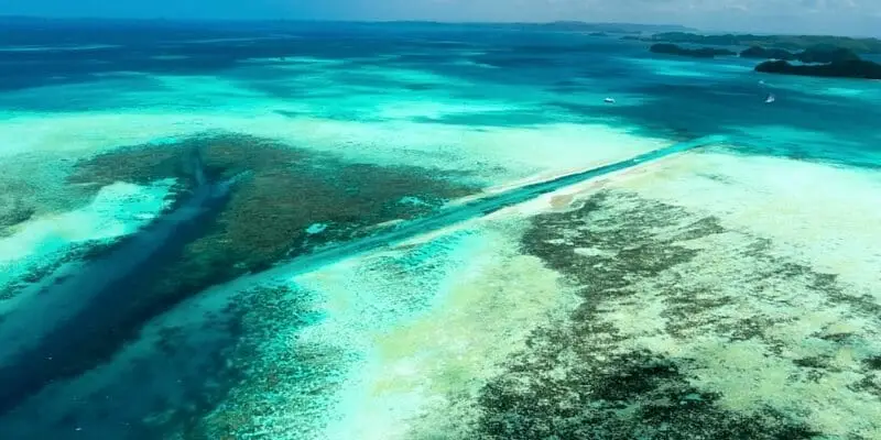 German channel Palau